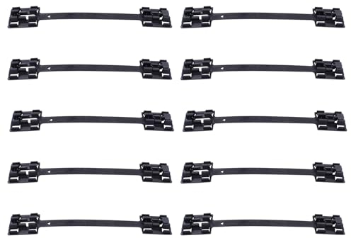 Schwellerleisten Montage Clips Seitenschweller Leiste Verkleidung Befestigungsclip Schutzleiste Kunststoffverschluss Befestigung Klammer Halteclip für Astra G Astra H Corsa C Corsa D Vectra B Zafira A