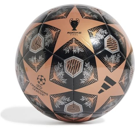 adidas UEFA Champions League Club JH1285 Ballon de Football, Unisexe, Noir, 3 UE