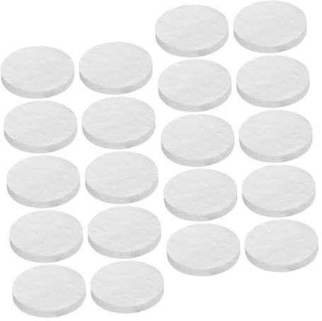 ULDIGI Tabletop Fire Pit Ceramic Wool Wick Replacement 20pcs Ceramic Fiber Insulation Cores for Portable Bioethanol Fireplaces Indoor Outdoor Burner