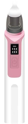 Buerjia Dispositif D'Aspiration Électrique pour le Nez de, Artefact D'Aspiration Nasale Électrique pour, Faible Bruit, Sans Dommage pour le Nez, Rose.