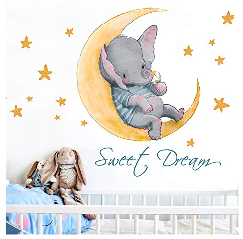 Little Deco Sweet Dream Elefant & Mond DL206-16