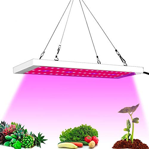Favrison 300W LED Plant Light Grow Lamp Full Spectrum LED Grow Lights for Indoor Plants, Seeding, Breeding, Veg, Flower (54PCS LEDs)
