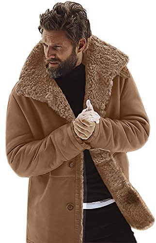 Alueeu Abrigo Hombre Invierno Elegante Largo Manga Larga Deporte Blusa Felpa Coat Trekking Outdoor Chaqueta Running Parka con Capucha Slim Fit Trinchera Outerwear