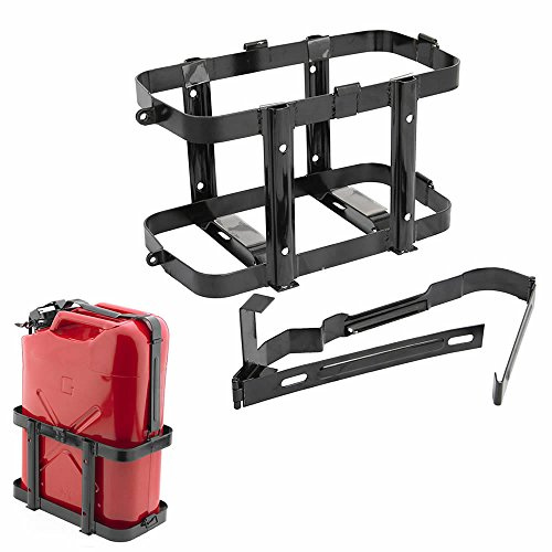 Noryb Metal Jerry Can Fuel Holder Fits 10 & 20 Litre Petrol Diesel Containers 4x4