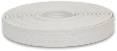 Corderie Italiane 006001454 Cintino per Tapparelle in PVC, Bianco, 20 mm - 7,5 mt