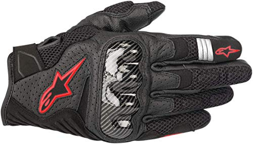 Alpinestars Smx-1 Air V2 35705181030- M Motorcykelhandskar, Svart, Röd, M
