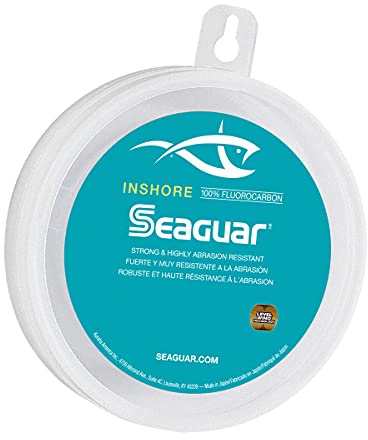 Seaguar Inshore 100% Fluorocarbon Fishing Line 25lbs, 100yds Break Strength/Length - 25IS100