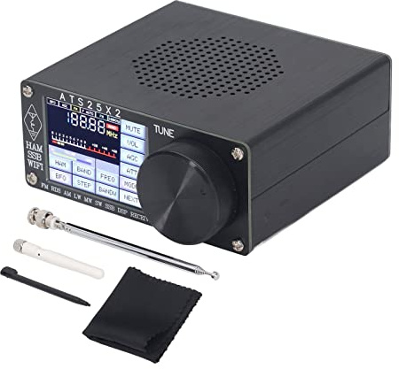 ATS25X2 Original Receptor de Radio DSP de Todas las Bandas con Pantalla Táctil de 2 4 y Batería de 2000 MAh Modos Múltiples de Onda Corta DSP con Escaneo de Espectro
