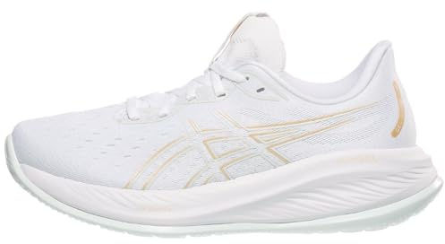 ASICS Women's Gel-Cumulus 26 Running Shoe, White/Pale Mint, 41.5 EU