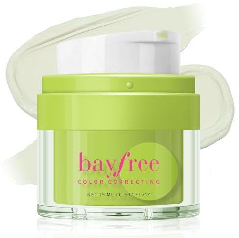 bayfree Cica Tiger Grass Color Correcting Treatment, Crema Idratante Colorata per Viso, Riduce i Rossori, Copertura a Lunga Durata, con Centella Asiatica, 15ml