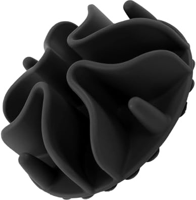 Hundenapf Slow Feeder, Anti-Schling Napf für Langsames Fressen, Fressnapf für Trockenfutter (Schwarz, M-12X12CM)