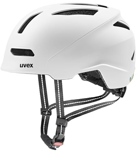uvex urban planet, Cykelhjälm unisex – vuxen, white matt, 58-61 cm