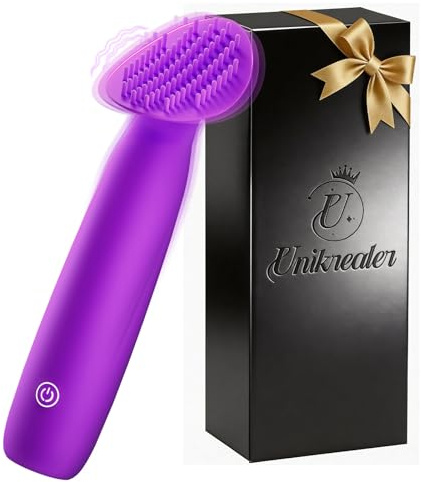 Mini Vibromasseurs Feminin Clitoridien Gode Femme Sex, Sextoyse Femme Clitoridienne Tête Brosse Stimulateur Clitoridien 10 Modes Sexes Toye Femmes, Sex Toyspour pour Femme Vibrant Vibrateures