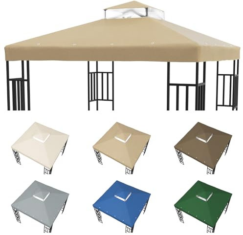 Ersatzdach für Grillpavillon, Khaki