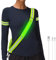 HENMI Lauflicht Joggen mit Reflektoren Gürtel,(mit 2 Stück Reflektorbänder) LED Wiederaufladbare USB Verstellbarer Lauflicht,für Radfahren oder Wandern Joggen Laufen Running Outdoor Sports-Grün