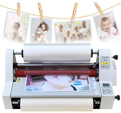 Máquina laminadora de pantalla digital de un solo lado y de doble lado, máquina laminadora de película en frío A3+ de un solo lado y de doble lado, laminadora de fotografías comercial industrial par