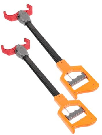 BESTonZON 2pièces Outil De Ramassage De Déchets Portable pour Garçon Fille Jouet Interactif De Coordination Main-œil Ramasse-Papier Cartoon pour Nettoyage Plein Air pour Exploration Jeu