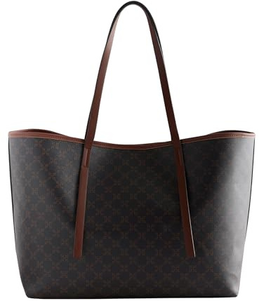 NEXT Mujeres Bolso de hombro grande Brown Monogram one size