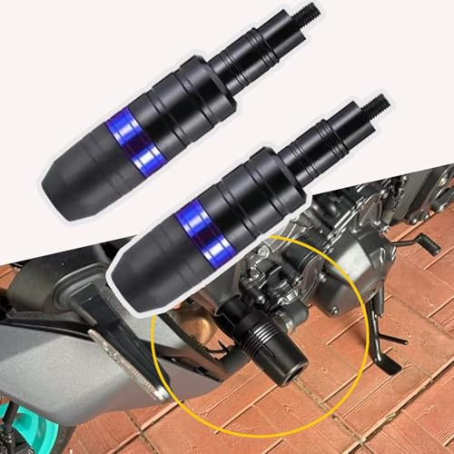 FGDHZGMJF Motorcycle Frame Sliders for Yamaha MT 07 2021 2022 MT07 Tracer 700 GT TRACER7/GT, Motorcycle Anti-Fall Rod, Falling Crash Protector Guards, Anti-Crash Pads, Motorcycle Engine Protector