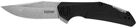 Kershaw Camshaft Folding Pocket Knife, 3-Inch Blade with SpeedSafe Assisted Opening, Liner Lock (1370), Black
