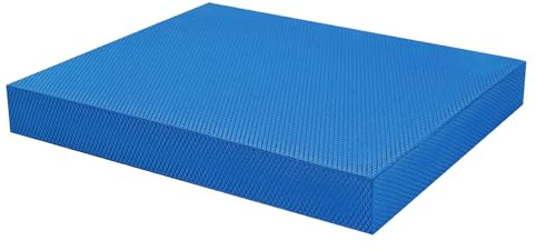 Exercise Balance Pad 15.7 x 13 x 2，High-Density Balance Foam Mat for Physical Therapy Equipment & Strength Stability Training, Slip Resistant TPE Mat for Yoga, Pilates, Meditation,Chair Cushion(Blue)
