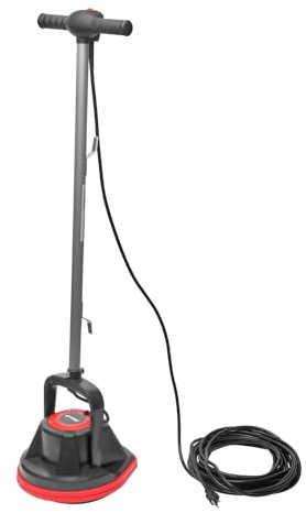 XtremepowerUS 10 Commercial Orbiter Hard Floor Polisher Cleaner Machine, Wide Cleaning Path Buffer Multi-Purpose Floor Cleaning, 39-Foot Long Cord