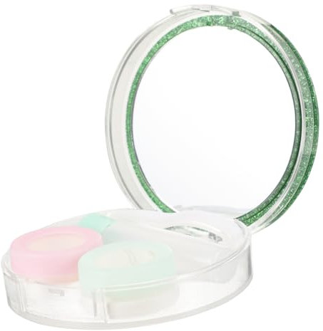 CALLARON Caja Hermética para Lentes De Contacto Resistente Duradera para y Actividades