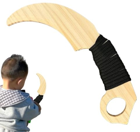 Träleksaker för små barn 21 cm rollspelsleksak med halksäkert handtag och | Låtsaslek Träleksak för Pojkar och Flickor över 3 år, Förskola, Skolor, Parker, Utomhusaktiviteter
