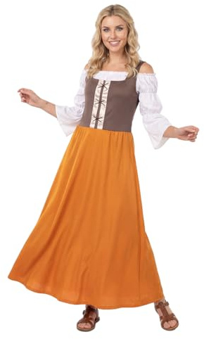Rural Innkeeper Costume för kvinnor