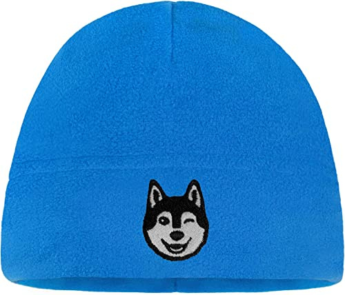 normani Kinder Wintermütze Fleecemütze Thermomütze für Junge und Mädchen aus recyceltem Fleece Farbe Blau