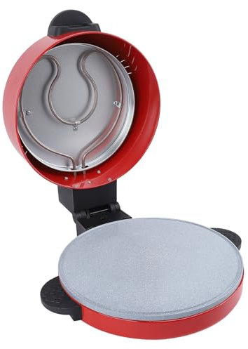 Horno para Pizza, Máquina para Hacer Pizzas de Encimera de 1800 W con Control Automático de Temperatura, Horno para Pizza Eléctrico Antiadherente de Calentamiento Rápido para