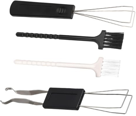 MOLUCKFU Kit de Nettoyage Brosse en Plastique Portable avec Extracteur de Touches pour Clavier pour Clavier D'ordinateur et Port de Charge de Téléphone