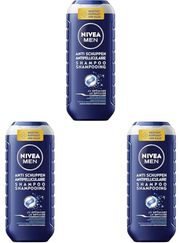 NIVEA Men Shampooing anti-pelliculaire 250 ml (Lot de 3)