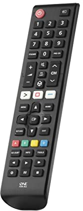 One for All Samsung TV Fernbedienung - Funktioniert mit Allen Smart TV - die ideale TV-Ersatzfernbedienung - URC4910