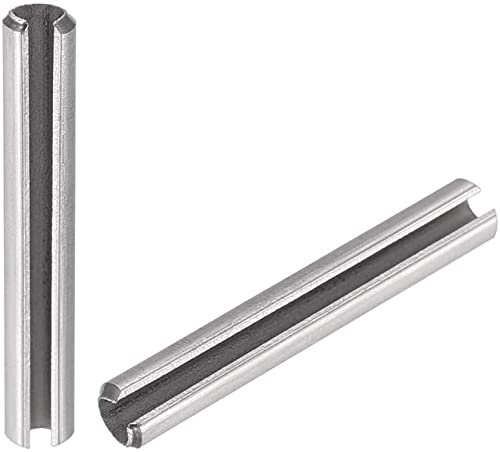 XYWHPGV Pasador de resorte ranurado - M3 x 20 mm Pasadores de pasador de rollo de resorte divididos de acero inoxidable 304 Acabado liso 50 piezas(43a23 b9b58 c66b2 e6570 9c096 d3c7a