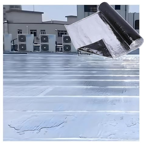 Reparationstejp for asfalttakshinglar, Vattentät asfalttätningstejp i rulle, Reparationstejp for asfaltsprickor, Självhäftande takpapp(THK2mm/W1*L3m)