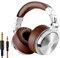 OneOdio Pro 30 Cuffie da Studio, Cablate Over Ear per Registrazione,Jack da 3,5 mm e 6,35 mm, Driver da 50 mm,Mixaggio, Monitoraggio in Studio, DJ, Chitarra, Podcast, Cellulare, PC