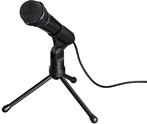 Hama Mikrofon MIC-P35 Allround für PC und Notebook, 3,5-mm-Klinke