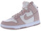 Nike Dunk High Scarpe Donna, Fantasma/Oxford rosa/bianco-rosa, 44.5 EU