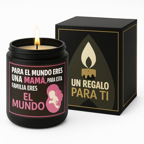 Regalo Madre – Vela Original con Mensaje Divertido, Idea para Cumpleaños Mamá, Detalles Únicos y Simpáticos, Regalo Día de la Madre