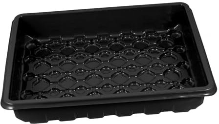 HIAKDOFT Vassoio Germinazione Piantine Drenaggio Accessorio Per Semina Vassoio Per Coltivazione Serra Per Design Giardinaggio