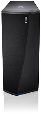 Denon HEOS Subwoofer (Wireless Subwoofer, Dual 14 cm Woofer, Class D-Verstärker, Amazon Music) schwarz