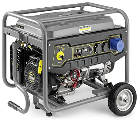 Kärcher Stromerzeuger PGG 6/1, 75 dB, Laufzeit bei 100% Output 6,5 h, Antriebsart Benzin