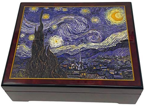 The San Francisco Music Box Company Van Gogh Starry Night Music Box