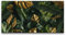 Paul Sinus Leinwandbild 120x60cm Grüne Blätter Gold Dekorativ Fotokunst Natur