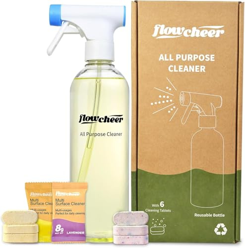 Flowcheer Multi Surface Cleaner Refills - rengöringstabletter för alla ändamål (variety6)
