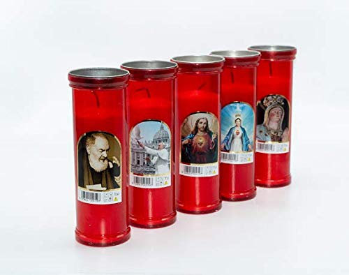 Ceri VOTIVI T50 - Pezzi 30 - Durata 2,5 Giorni - LUMINI - Candele