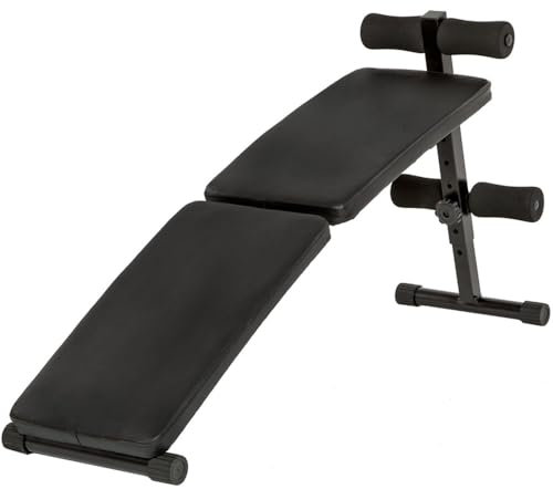 Sit up Bank Bauchtrainer Trainingsbank Fitnessbank Rückentrainer Klappbar Neu