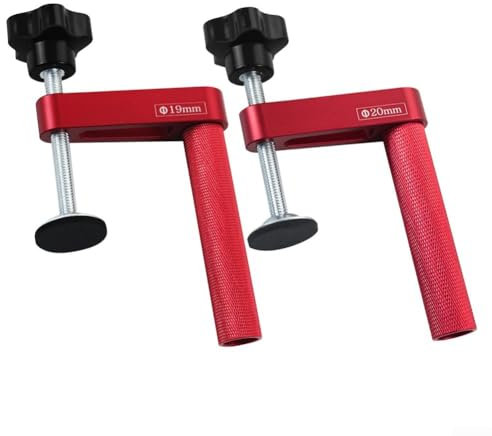 Eawfgtuw Aluminum Hold Down Clamps Woodworking Bench Stop Quick Release Bench Dog Workbench Clamp Heavy Duty Table Clamp For Carpentry Workpiece(20mm)