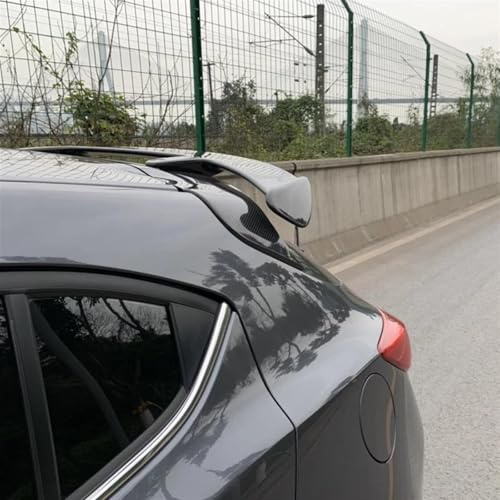 Bakre Trunk Spoiler För Mazda 3 För Axela Hatchback 2014-2017 Exteriör Bakspoiler Baklucka Stövel Vingdekoration Bil Styling Bakspoiler(Gloss Black)